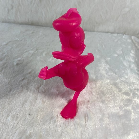 MARX Vintage 1971 Louis Disney Pink Donald Duck 6” Plastic Figure figurine - Picture 3 of 7
